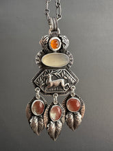 Load image into Gallery viewer, A Fall Celebration - deer pendant