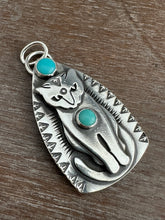 Load image into Gallery viewer, Jewel Cat with Turquoise