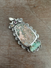 Load image into Gallery viewer, Ocean Jasper medallion
