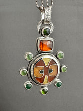 Load image into Gallery viewer, Cloisonné and Ombré gems