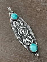 Load image into Gallery viewer, Lone Mountain Turquoise Medallion