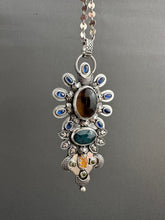 Load image into Gallery viewer, Elaborate kyanite pendant