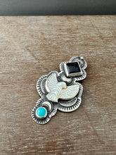 Load image into Gallery viewer, Mother of Pearl Bird Medallion