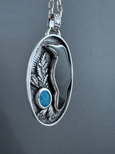 Load image into Gallery viewer, Obsidian crow with an opal