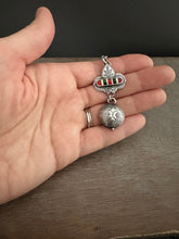 Load image into Gallery viewer, Candy Cane With Handmade Jingle Bell Pendant