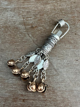 Load image into Gallery viewer, Handmade Bell Tassel with Quartz Crystal