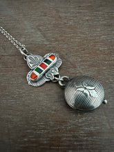 Load image into Gallery viewer, Candy Cane With Handmade Jingle Bell Pendant