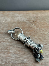 Load image into Gallery viewer, Smokey Quartz Crystal and Vintage Swarovski Medallion