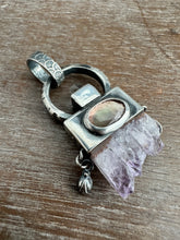 Load image into Gallery viewer, Amethyst crystal necklace