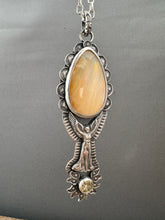 Load image into Gallery viewer, Angel with Sagenite in Agate and Citrine