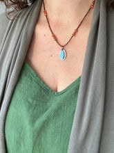 Load image into Gallery viewer, Enameled Oval Pendant