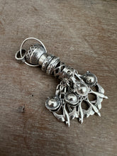 Load image into Gallery viewer, Handmade Bell and Birds Tassel with Vintage Swarovski Crystal