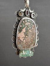 Load image into Gallery viewer, Ocean Jasper medallion