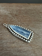 Load image into Gallery viewer, Large Kyanite cathedral window pendant