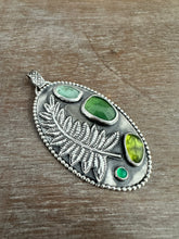 Load image into Gallery viewer, Spring Fern pendant 5
