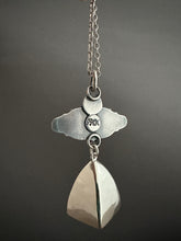 Load image into Gallery viewer, Candy Cane With handmade bell Pendant