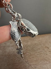 Load image into Gallery viewer, Lake Erie Beach Stone Fish Parable Pendant 2.