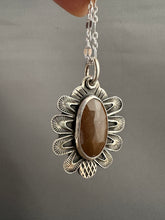 Load image into Gallery viewer, Orange Sapphire Pendant