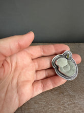 Load image into Gallery viewer, Fairy stone and vesuvianite crystal pendant