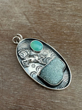 Load image into Gallery viewer, Wild horse on a crystal mountain