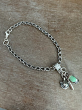 Load image into Gallery viewer, Handmade bracelet with charms