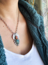 Load image into Gallery viewer, Leland Blue and Orange Kyanite Sacred Heart