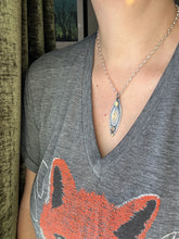 Load image into Gallery viewer, Opal and herkimer quartz with 23k gold keum boo pendant o