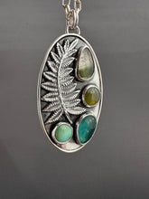 Load image into Gallery viewer, Spring Fern pendant 2