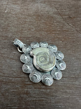 Load image into Gallery viewer, Fossil Shell Pendant 1