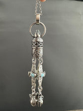 Load image into Gallery viewer, Handmade Bell and Birds Tassel with Vintage Swarovski Crystal