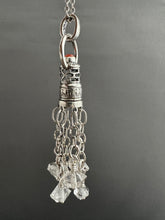 Load image into Gallery viewer, Handmade herkimer crystal Tassel with carnealian