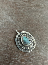 Load image into Gallery viewer, Labradorite layered pendant