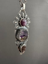 Load image into Gallery viewer, Melody Stone and Ruby Pendant