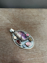 Load image into Gallery viewer, Multi stone pendant