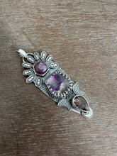 Load image into Gallery viewer, Melody Stone and Ruby Pendant