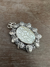 Load image into Gallery viewer, Carved Mother of Pearl pendant 3