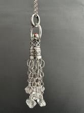 Load image into Gallery viewer, Handmade herkimer crystal Tassel with carnealian