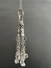 Load image into Gallery viewer, Handmade herkimer crystal Tassel with carnealian