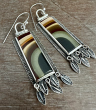Load image into Gallery viewer, Brazilian Polychrome Jasper Earrings