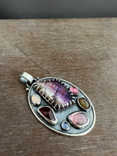 Load image into Gallery viewer, Multi stone pendant