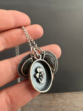 Load image into Gallery viewer, Flower and Tourmaline Leaves Charm Set