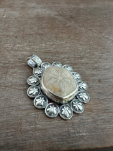 Load image into Gallery viewer, Fossilized Sand Dollar Pendant