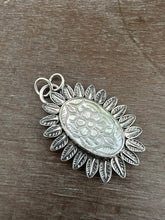 Load image into Gallery viewer, Carved Mother of Pearl pendant