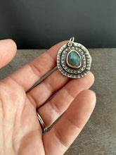 Load image into Gallery viewer, Labradorite layered pendant