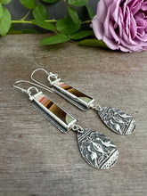 Load image into Gallery viewer, Brazilian Polychrome Jasper Earrings
