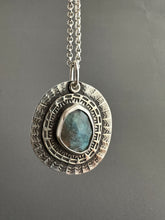 Load image into Gallery viewer, Labradorite layered pendant