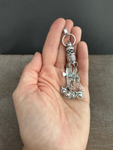 Load image into Gallery viewer, Handmade Bell and Birds Tassel with Vintage Swarovski Crystal