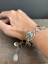 Load image into Gallery viewer, Handmade bracelet with 9 charms