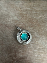Load image into Gallery viewer, Amazonite double sided pendant.
