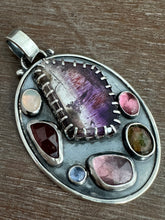 Load image into Gallery viewer, Multi stone pendant